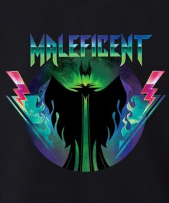 Disney Villains Maleficent 90s Rock Band Shirt, Disneyland Vacation Holiday, Unisex T-shirt Family Birthday Gift Adult Kid Toddler Tee