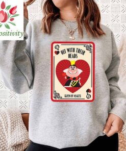 Disney Villains The Queen of Hearts Off With Their Heads Shirt, Magic Kingdom Trip Unisex T-shirt Family Birthday Gift Adult Kid Toddler Tee