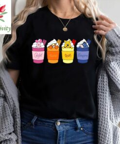 Disney Winnie The Pooh Coffee Latte Shirt, Winnie the pooh drink shirt, Disneyland shirt, Disneyworld shirt