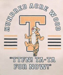 Disney Winnie The Pooh Tigger Hundred Acre Wood TTFN T-shirt, Magic Kingdom Trip Unisex T-shirt Family Birthday Gift Adult Kid Toddler Tee