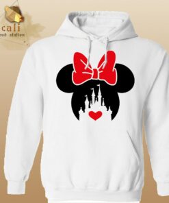 Disney World Heart Hoodies Mickey Mouse Minnie Mouse Hoody Couple Hoodies Sweatshirt Unisex T-shirt Family Birthday Gift Adult Kid Toddler Tee