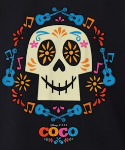 Disney and Pixar's Coco Papel Picado Sugar Skull Shirt, Disneyland Vacation Trip, Unisex T-shirt Family Birthday Gift Adult Kid Toddler Tee