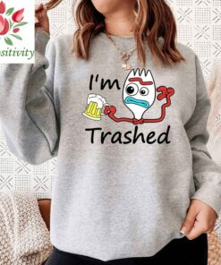 Disney shirt, I'm trashed Toy story, Disney family shirts, Disney forky shirt, toy story shirt, what the fork Shirt