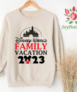 Disney vacation Matching family shirts 2023, Disney Holiday trip, disneyland family trip, disneyworld shirts, Disney Family Matching Shirt