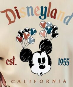 Disneyland Carlifornia est 1955 Shirt, Retro Mickey Est 1955 T-shirt, Disneyland Shirt, Mickey Head Shirt, Disney World shirt