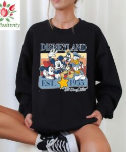 Disneyland Est 1955 Shirt, Retro Mickey and Friends Shirt, Retro Disney Shirt, Disney Trip Shirt, Disney Vacation 2023 Shirt