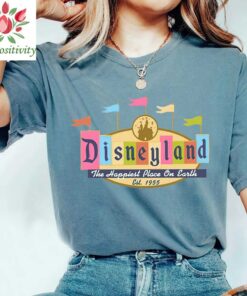 Disneyland Est 1955 Shirt, Vintage Disneyland Shirt, Disneyland 1955 Shirt, Retro Disney Shirts, Retro Disney Shirt