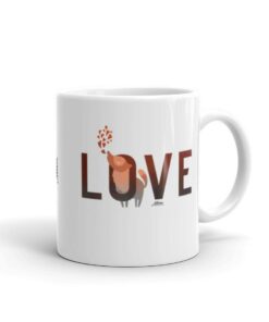 Dog Lover Owner Valentine's Day Coffee Mug, Valentines Day Gift For Her, Gift Mug For Friend