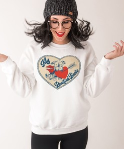 Dog Mom Valentine's Day Unisex Pullover Sweatshirt - Dog Lover Friend Gift