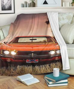 Doh Blanket General Lee The Dukes Of Hazzard Dodge Charger Boars Nest