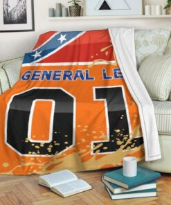 Doh Blanket General Lee The Dukes Of Hazzard Dodge Charger Boars Nest Blanket