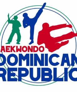 Dominican Republic Taekwondo - Summer Games Sports Martial Arts Shirt Sweatshirt Pullover Hoodie Reprinted Full Color Full Size