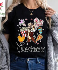 Double Trouble Shirt, Chip and Dale shirt, Disney Couple Shirts, Disney Family Shirts, Valentine's Day Shirt, Disney Vacation shirt