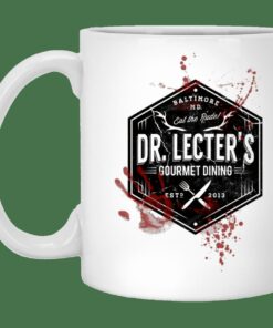 Dr. Lecter's Gourmet Dining Mug Gifts for Friends, Gifts for Valentine Day, Coulpe Gifts