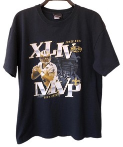 Drew Brees Sb Xliv Mvp 2009 Tshirt Pullover Hoodie Crewneck Sweatshirt Reprinted Full Color Full Size Gifts For NFL Fans