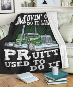 Duel Blanket Movin' On Kenworth Sony Pruitt Blanket for Family