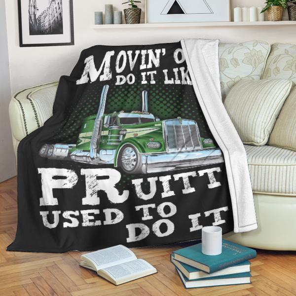 Duel Blanket Movin' On Kenworth Sony Pruitt Blanket for Family