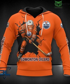 Edmonton Oilers Hockey Champion 3D Hoodie Zip Hoodie, Nhl 3D All Over Print Hoodie Zip Hoodie