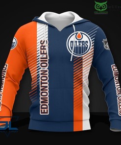 Edmonton Oilers Limited Edition 3D All Over Print Zip Up Hoodie
