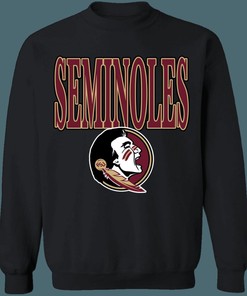FSU Seminoles Vintage NCAA Crewneck Sweatshirt Hoodie Shirt Gifts for Fans