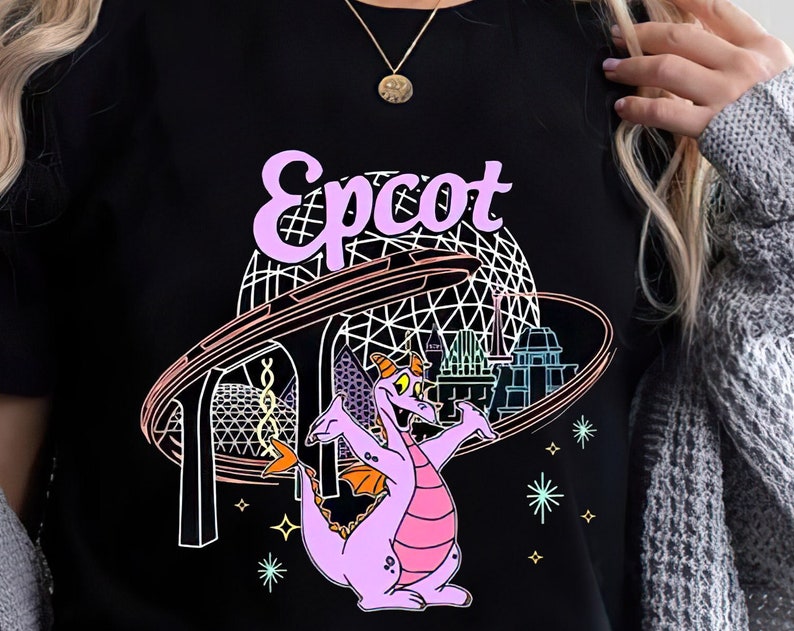 Figment Shirt, Epcot Figment Shirt, Epcot Shirt, Figment Imagination, Disneyworld Shirt, Disney Park Shirt, Disney Shirt