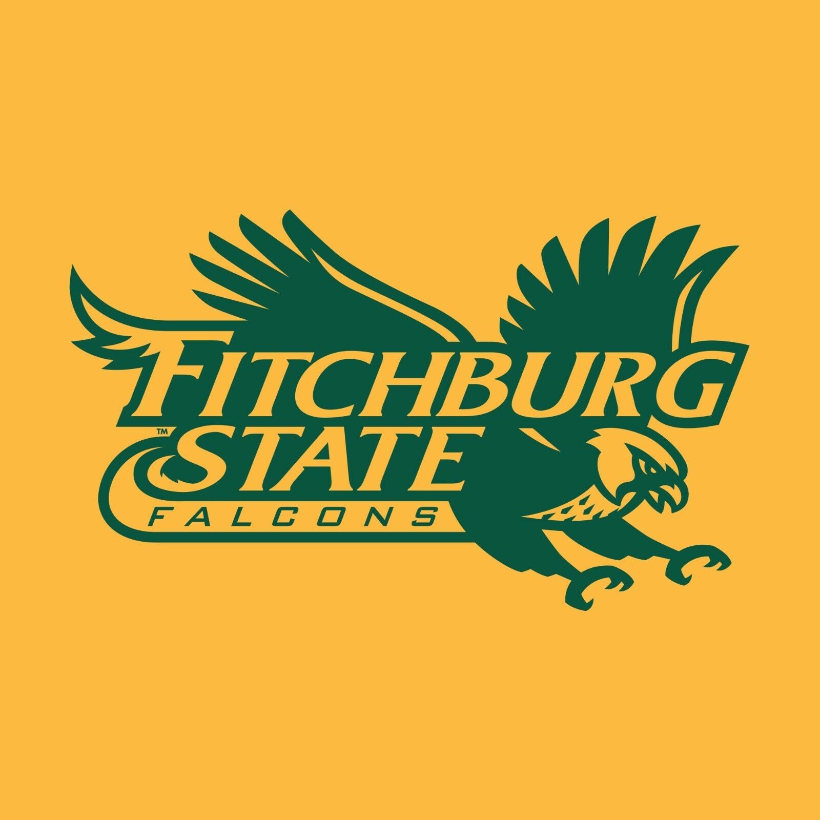 Fitchburg Falcons Primary Logo Shirt Sweatshirt Pullover Hoodie Reprinted Full Color Full Size