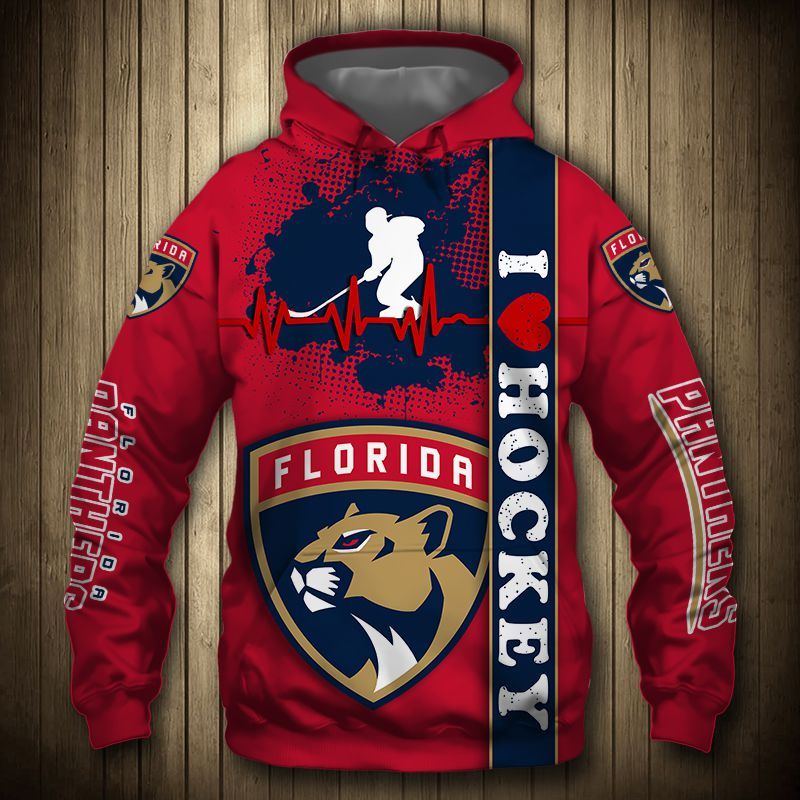 Florida Panthers Nhl 3D All Over Print Hoodie