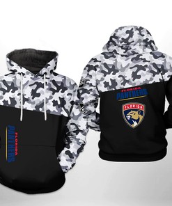 Florida Panthers Nhl Camo Veteran 3D All Over Print Zip Up Hoodie Option