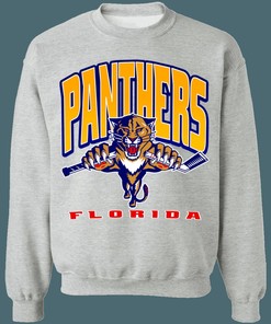 Florida Panthers Vintage 90's NHL Crewneck Sweatshirt Hoodie Shirt Gifts for Fans