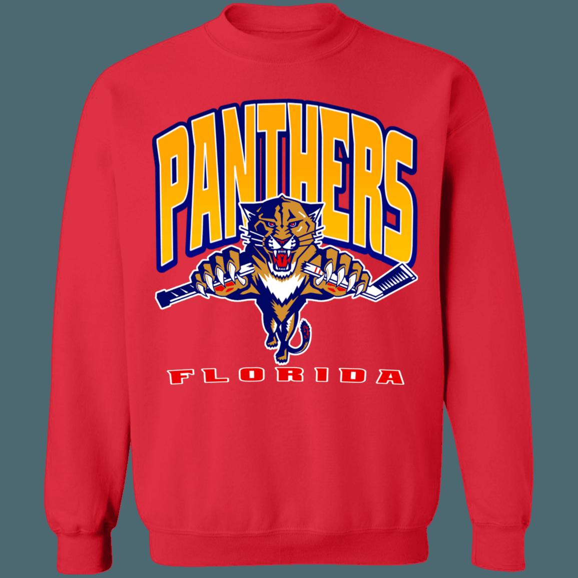 Florida Panthers Vintage 90's NHL Crewneck Sweatshirt Hoodie Shirt Gifts for Fans - Image 3