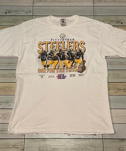 Freeship Vintage Style Pittsburgh Steelers NFL Player Prosport Tshirt Pullover Hoodie Crewneck Sweatshirt Reprinted Full Color Full Size Gifts For NFL Fans