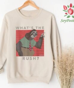 Funny Disney Zootopia Flash What's The Rush T-shirt, Disneyland Vacation Trip Unisex T-shirt Family Birthday Gift Adult Kid Toddler Tee