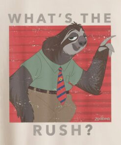 Funny Disney Zootopia Flash What's The Rush T-shirt, Disneyland Vacation Trip Unisex T-shirt Family Birthday Gift Adult Kid Toddler Tee
