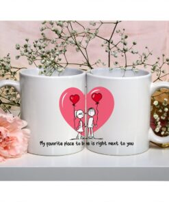 Funny Engagement Coffee Mug, Valentines Day Gifts For Girlfriend and Boyfriend, Anniversary Keepsake For Couples