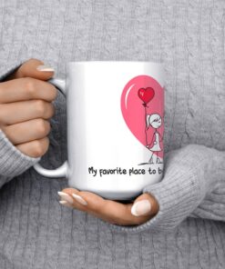Funny Engagement Coffee Mug, Valentines Day Gifts For Girlfriend and Boyfriend, Anniversary Keepsake For Couples