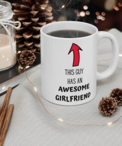 Funny Gift For Boyfriend, Boyfriend Birthday Gift, Anniversary Gift, Awesome Girlfriend Mug, Funny Couple Mugs