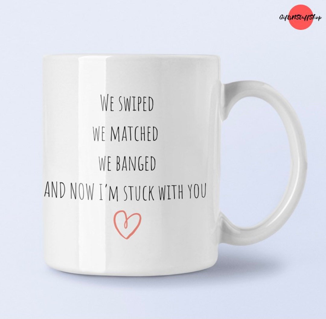 Funny Online Dating Tinder Gift Mug, Internet Dating, Tinder, Dating Gift, Gift For Him, Gift For Her, Valentines, Boyfriend
