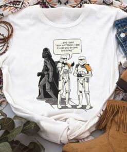 Funny Star Wars Nice Suit Darth Vader Stormtrooper Shirt, Galaxy's Edge Holiday Unisex T-shirt Family Birthday Gift Adult Kid Toddler Tee