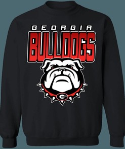 Georgia Bulldogs Vintage NCAA Crewneck Sweatshirt Hoodie Shirt Gifts for Fans
