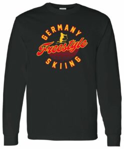 Germany Freestyle Skiing - Winter Sports Shirt Sweatshirt Pullover Hoodie Reprinted Full Color Full Size