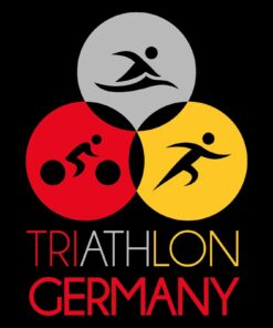 Germany Triathlon - Summer Games Event Sports Shirt Sweatshirt Pullover Hoodie Reprinted Full Color Full Size