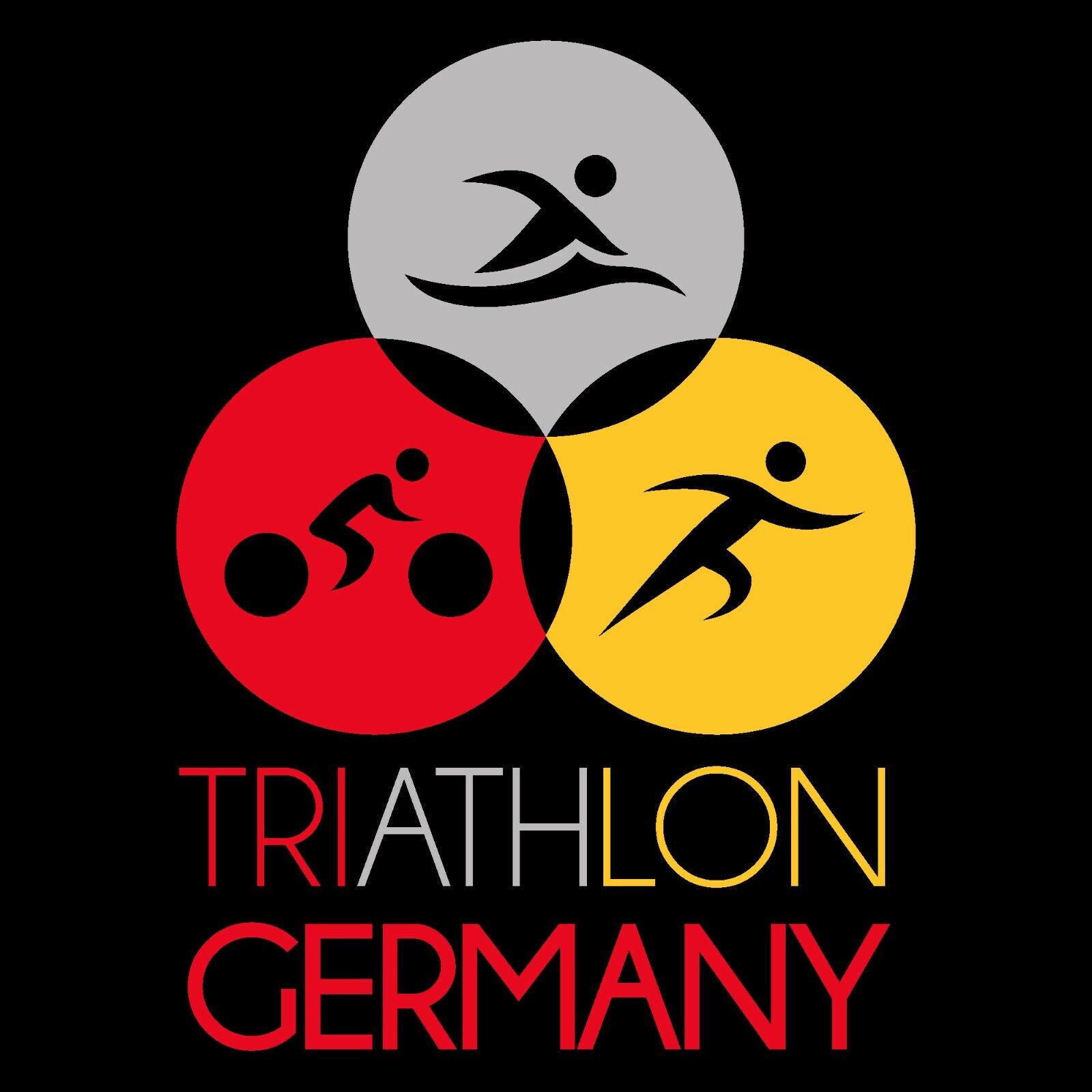 Germany Triathlon - Summer Games Event Sports Shirt Sweatshirt Pullover Hoodie Reprinted Full Color Full Size