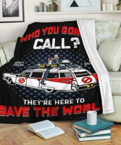 Ghostbuster Blanket Ghostbuster Ecto Car