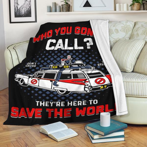 Ghostbuster Blanket Ghostbuster Ecto Car