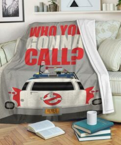Ghostbuster Blanket Ghostbuster Ecto Car Blanket