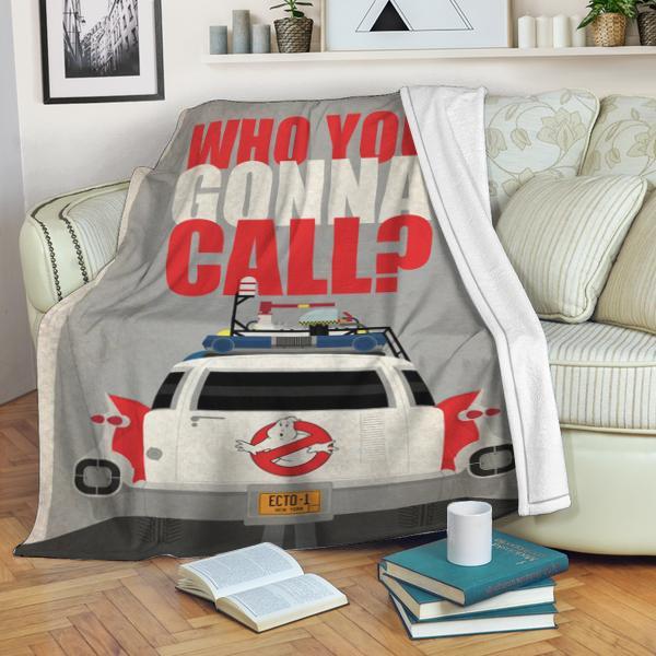 Ghostbuster Blanket Ghostbuster Ecto Car Blanket