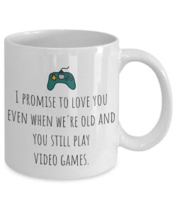 Gift For Him, Gamer Valentine Gift , Funny Gamer Mug, Boyfriend Husband Gamer Gift, Anniversary Gift For Him