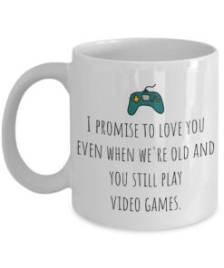 Gift For Him, Gamer Valentine Gift , Funny Gamer Mug, Boyfriend Husband Gamer Gift, Anniversary Gift For Him
