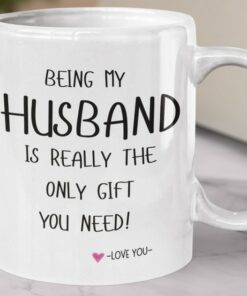Gift For Husband, Valentines Gift For Him, Funny Husband Mug, Funny Husband Gift, Anniversary, Husband Birthday Gift