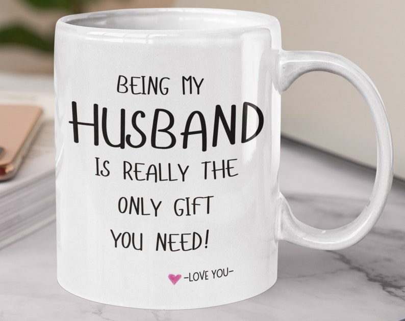 Gift For Husband, Valentines Gift For Him, Funny Husband Mug, Funny Husband Gift, Anniversary, Husband Birthday Gift